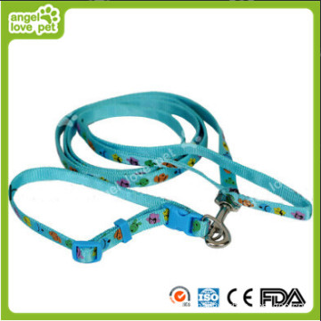 Carton Animal Head Pet Collar and Leash